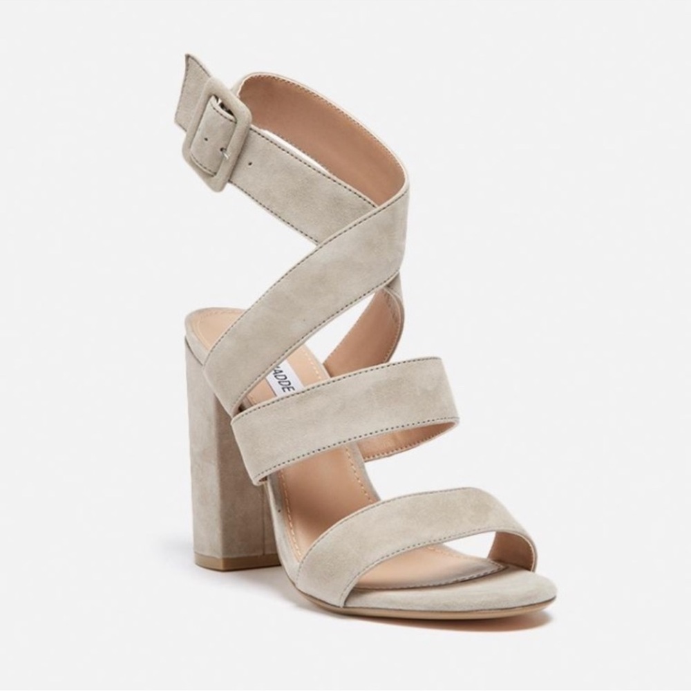 Steve Madden Davidson Heels in Taupe